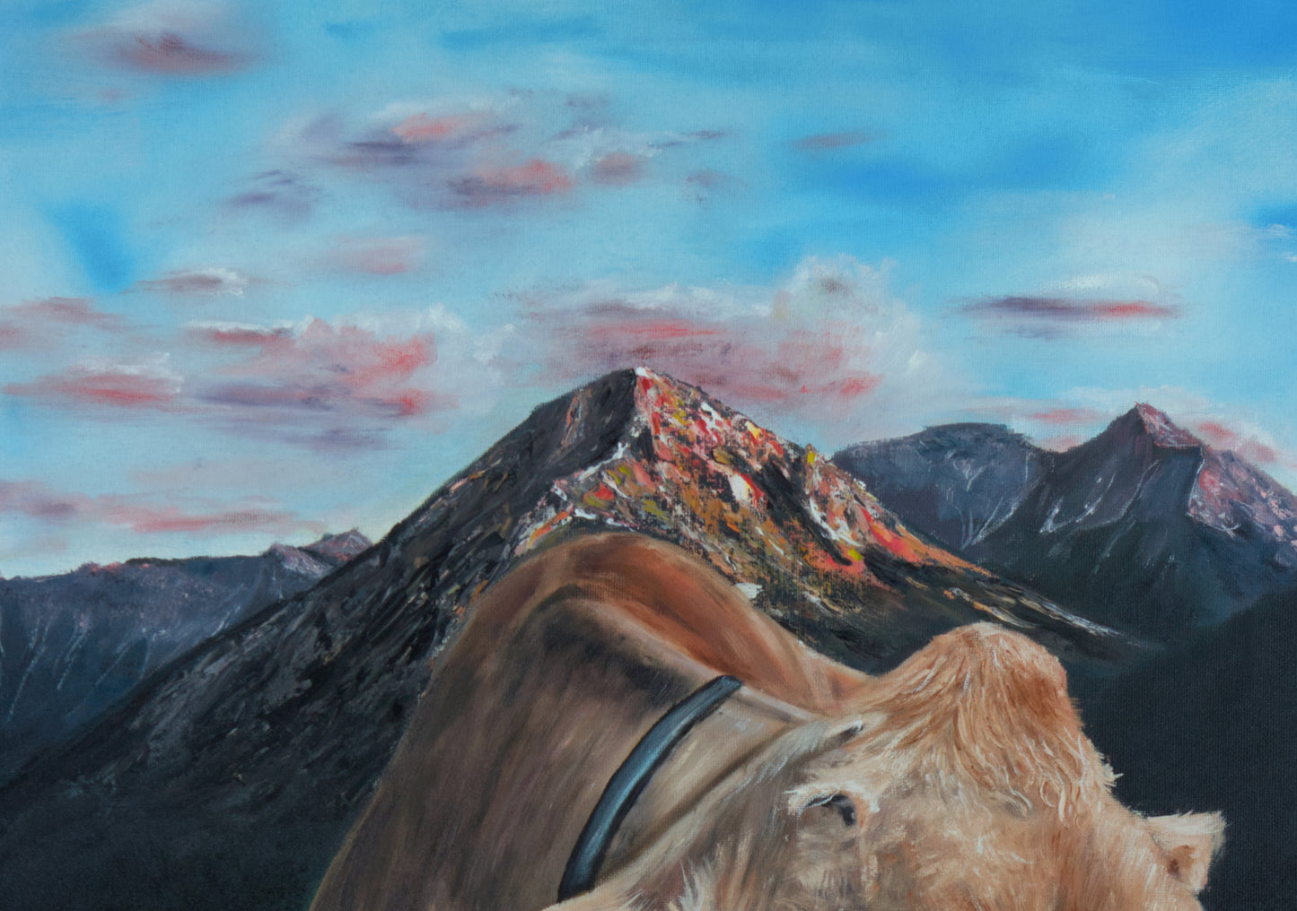 Print "Alps in my Heart"